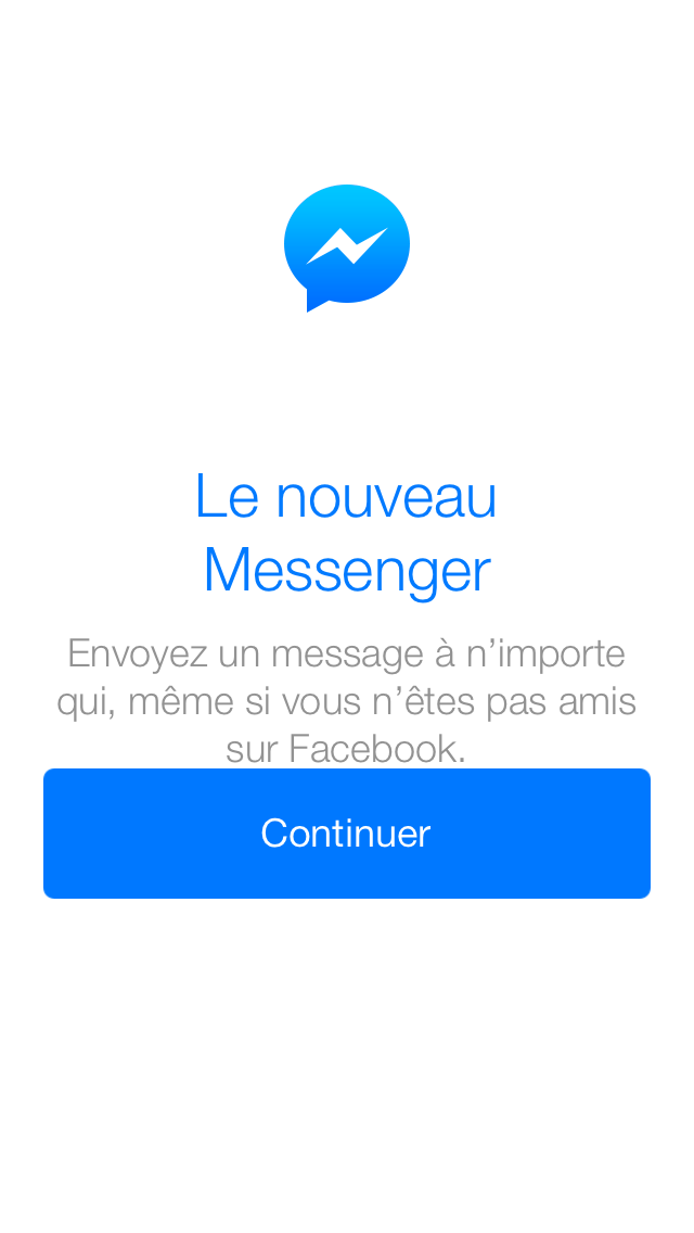 comment avoir la bulle messenger sur iphone