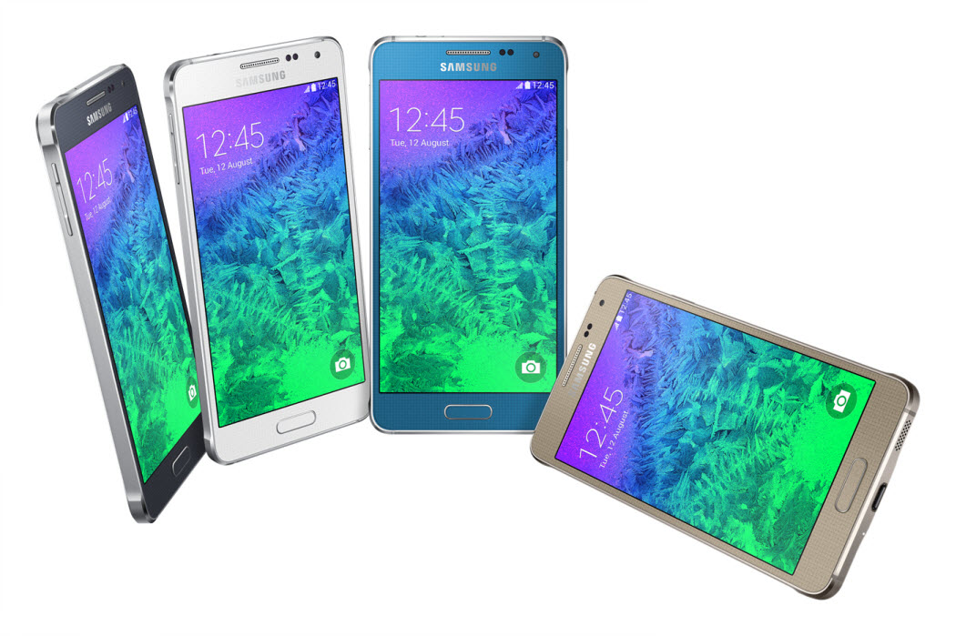 Samsung Galaxy formalizes Alpha makes XE9 & #; evolve the design of the range 