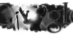 Doodle du 95ème anniversaire de la naissance d'Edith Piaf