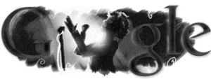 Doodle du 95ème anniversaire de la naissance d'Edith Piaf