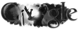 Doodle du 95ème anniversaire de la naissance d'Edith Piaf