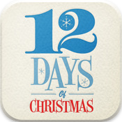 Application 12 jours de cadeaux iTunes