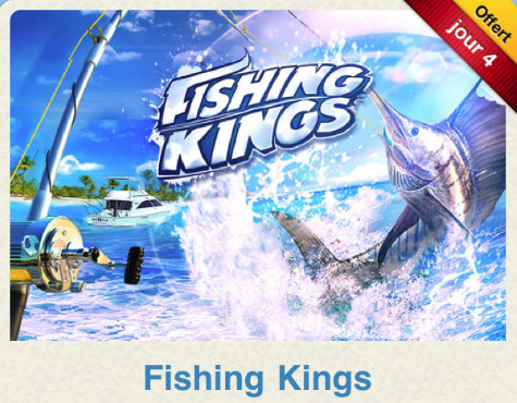 12 jours cadeaux iTunes - Jour 4 : Le jeu Fishing Kings