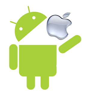 Android croque Apple
