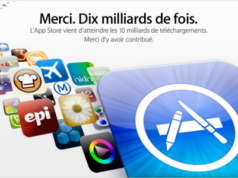 10 milliards d'applications téléchargées sur l'AppStore