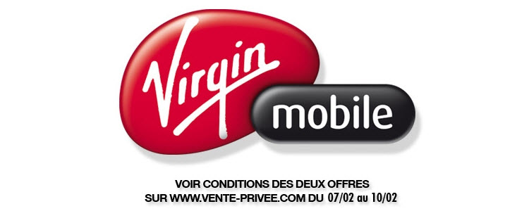 Promotion Virgin Mobile sur vente-privee.com