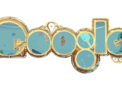 Doodle pour célébrer l'anniversaire de la naissance de Jules Verne