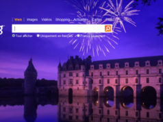 Page d'accueil de Bing en version finale en France