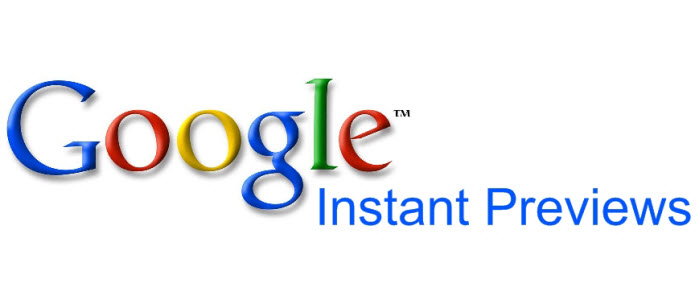 Logo Google Instant Previews