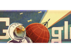 Google fête le 50ème anniversaire du 1er homme dans l'espace