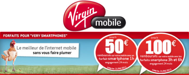 Virgin Mobile propose les nouveaux forfaits 