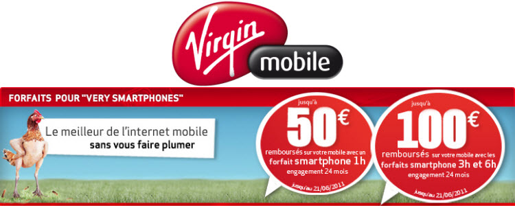 Virgin Mobile propose les nouveaux forfaits "very smartphones"