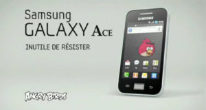 Samsung fait la pub du Galaxy Ace sur TF1