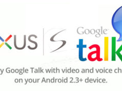 Chat Video via Gtalk sur le Nexus S
