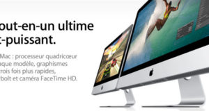 Apple met à jour la gamme iMac