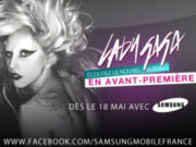 Samsung offre le dernier album de Lady Gaga en pré-écoute
