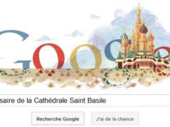 Doodle pour le 450ème anniversaire de la cathédrale Saint Basile