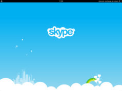 Skype disponible sur iPad