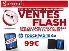 TouchPad à 99€ chez Surcouf