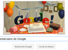 Google fête son 13ème anniversaire