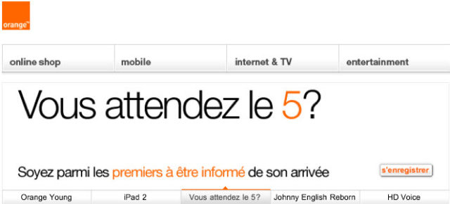 iPhone 5 - Orange annonce sa sortie