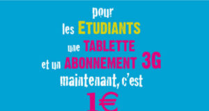 Le gouvernement lance l'opération "une tablette pour 1€/jour" pour les étudiants