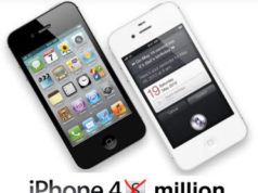 iPhone 4S - 4 millions d'unités vendues en seulement 3 jours!