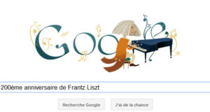 Google fête le 200ème anniversaire de Frantz Liszt