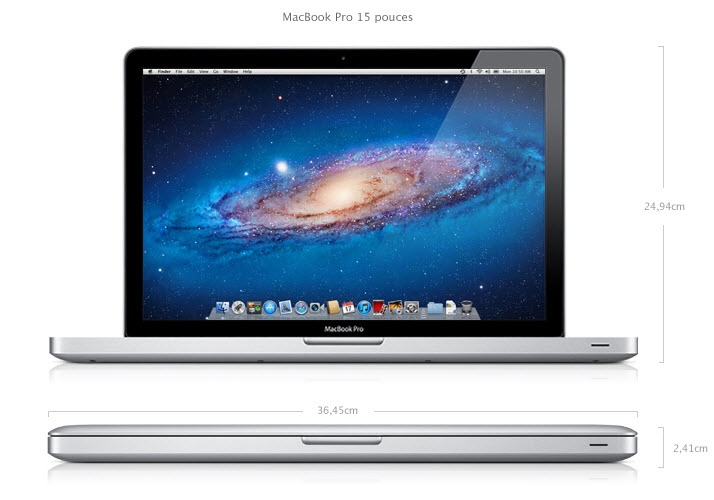 Apple met à jour les MacBook Pro - 15 pouces