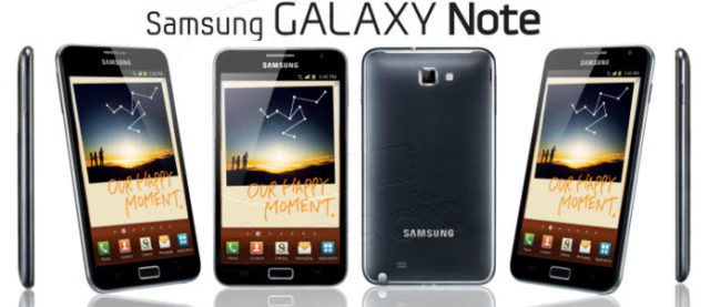 Samsung Galaxy Note sera disponible le 2 novembre en France