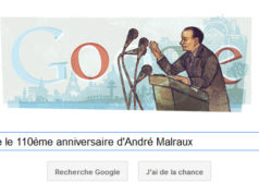 Google fête le 100ème anniversaire d'André Malraux