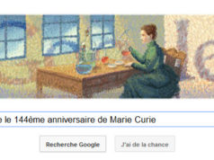 Google fête le 144ème anniversaire de Marie Curie