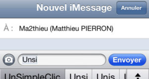 iOS 5 : comment activer le clavier de suggestions de corrections