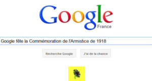 Google célèbre la Commémoration de l'Armistice de 1918