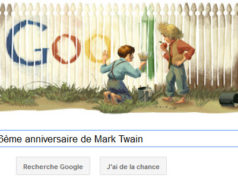 Google fête le 176ème anniversaire de Mark Twain