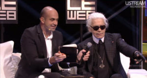 #LeWeb11 - Revivez l'intervention de Karl Lagerfeld, ce vrai fanboy