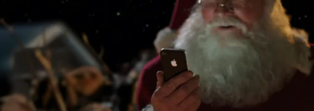 Quand le Père-Noël devient iPapa-Noël grâce à Apple