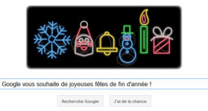 Google vous souhaite de joyeuses fêtes de fin d'année !