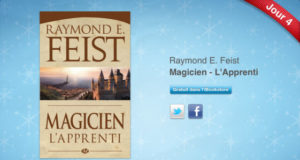 12 jours cadeaux iTunes 2011 – Jour 4 : le iBook "Magicien - L'Apprenti" de Raymond E.Feist