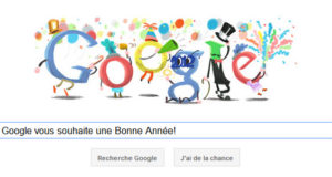 Google vous souhaite une Bonne Année!