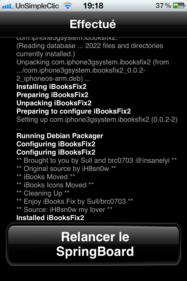iBooksFix2 fin installation