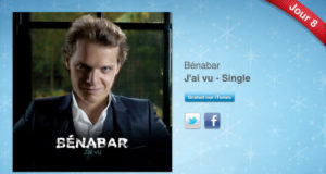12 jours cadeaux iTunes 2011 – Jour 8 : le single "J'ai vu" de Bénabar