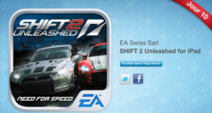 12 jours cadeaux iTunes – Jour 10 : le jeu Need For Speed SHIFT 2 Unleashed