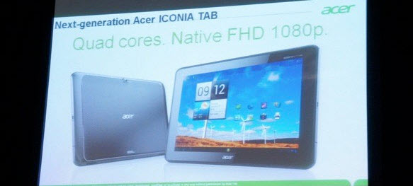 CES 2012 - Acer Iconia Tab