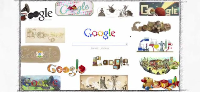Google : tous les Doodle animés 2011 en vidéo