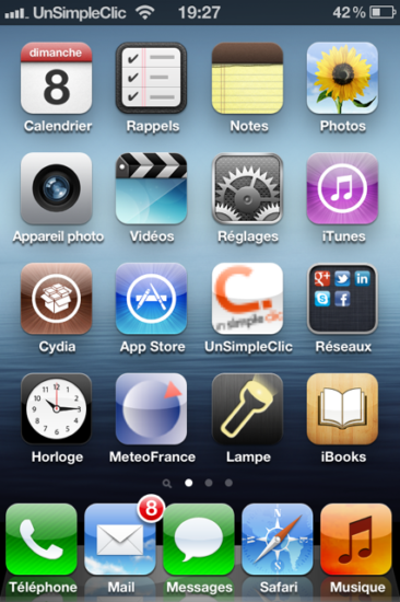 Cydia sur springboard