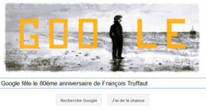 Google fête le 80ème anniversaire de François Truffaut