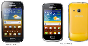 Galaxy Ace 2 et Galaxy Mini 2