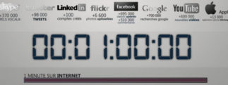 1 minute sur Internet en vidéo