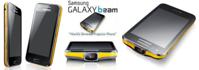 #MWC2012 - Samsung GALAXY Beam, un smartphone avec projecteur